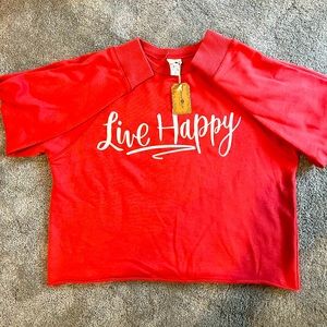 Woman’s small crop sweatshirt made by Natural Life